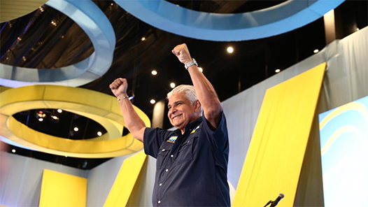 何塞·劳尔·穆里诺在巴拿马总统选举中获胜