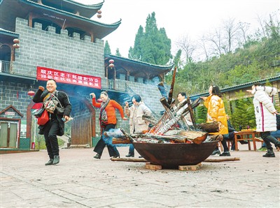 走进四川南充四方寨