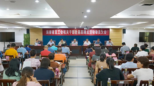  Hainan Provincial Federation Launches the Activity of Cadres of the Trade Union System Going to Grassroots