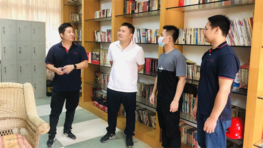  The working group of Guangzhou Federation of Trade Unions stationed in Shawan Street visited enterprises