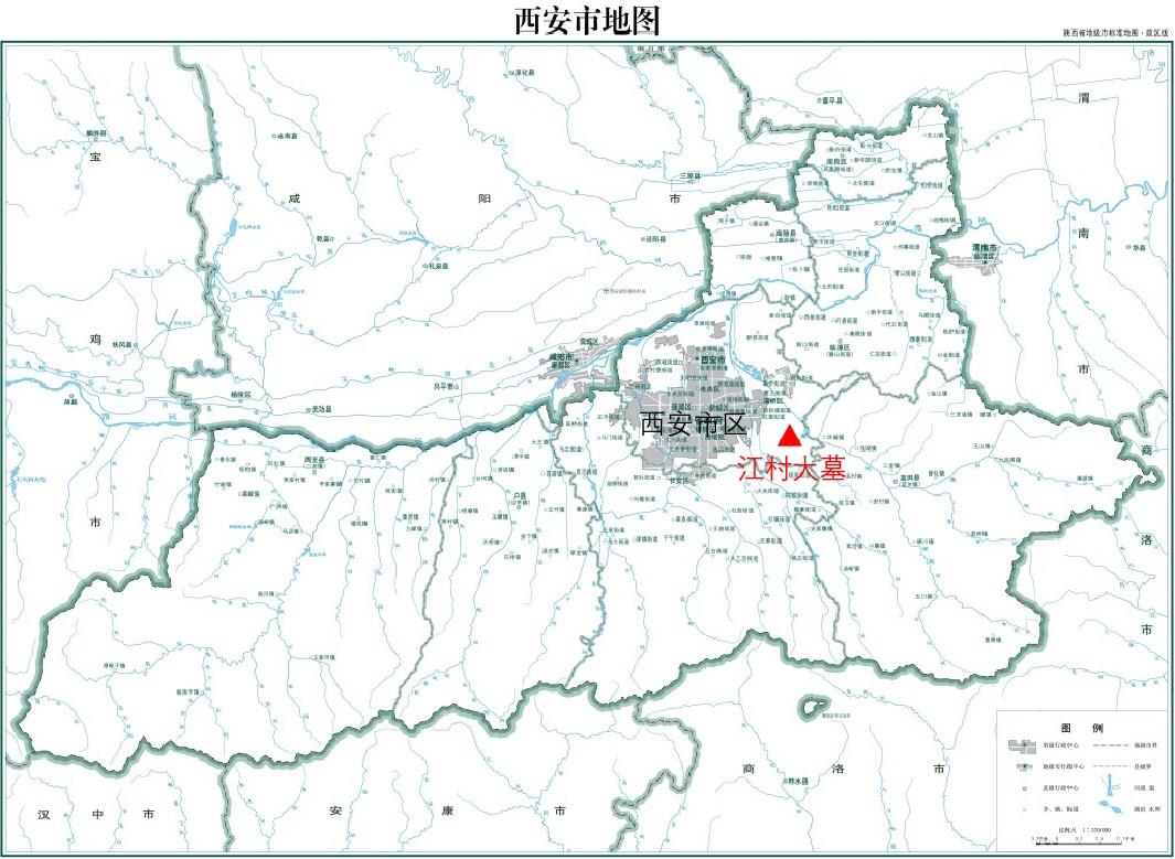 汉文帝霸陵确定为陕西省西安市白鹿原江村大墓