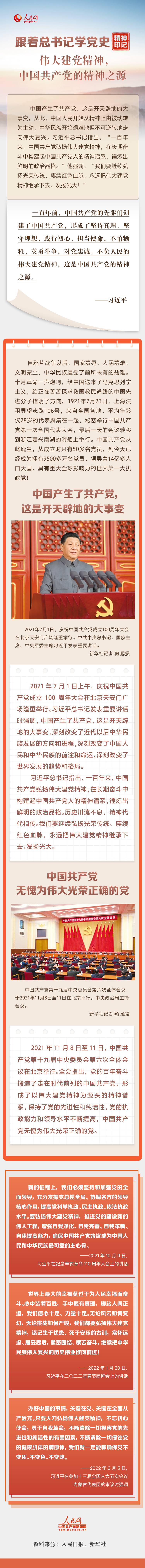 跟着总书记学党史·精神印记｜伟大建党精神，中国共产党的精神之源