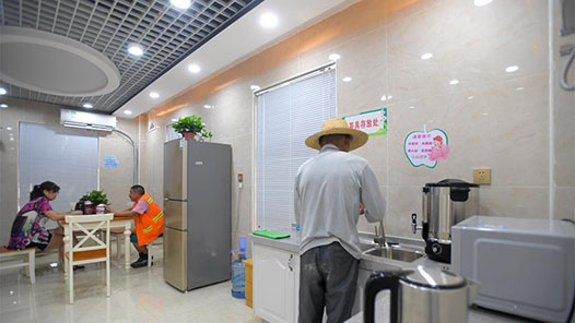  Yanggu, Shandong, the "labor union post station", warms the heart and the stomach