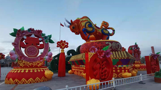  Hubei Xingshan County Federation of Trade Unions: Lantern Festival in the post station of the Outdoor Workers' Union