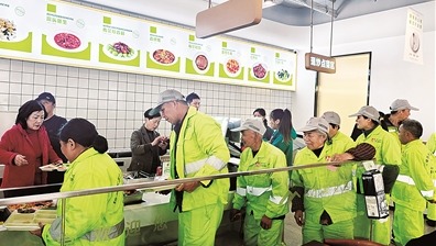  More warmth to the "stomach" Wenzhou Longwan District outdoor worker post station adds a new position