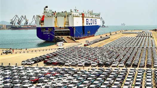 山东港口烟台港：1-5月商品车运量同比增长三成
