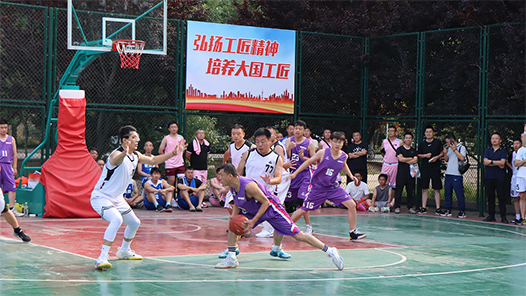 山东省昌邑市机关事业单位职工篮球比赛举办