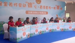  The Labor Union of Lianhua Street, Futian District, Shenzhen launched the "Little Bee" traffic safety knowledge contest