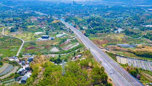 渝遂高速公路复线正式建成通车