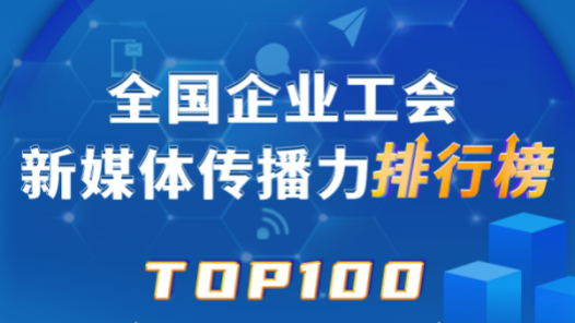 中国铁建、富士康、中铁乌鲁木齐局位列前三！新一期全国企业工会新媒体传播力TOP100揭晓