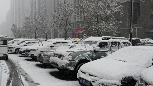 寒潮继续影响中东部地区 辽宁吉林等地有强降雪