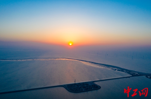 渤海湾风景图图片