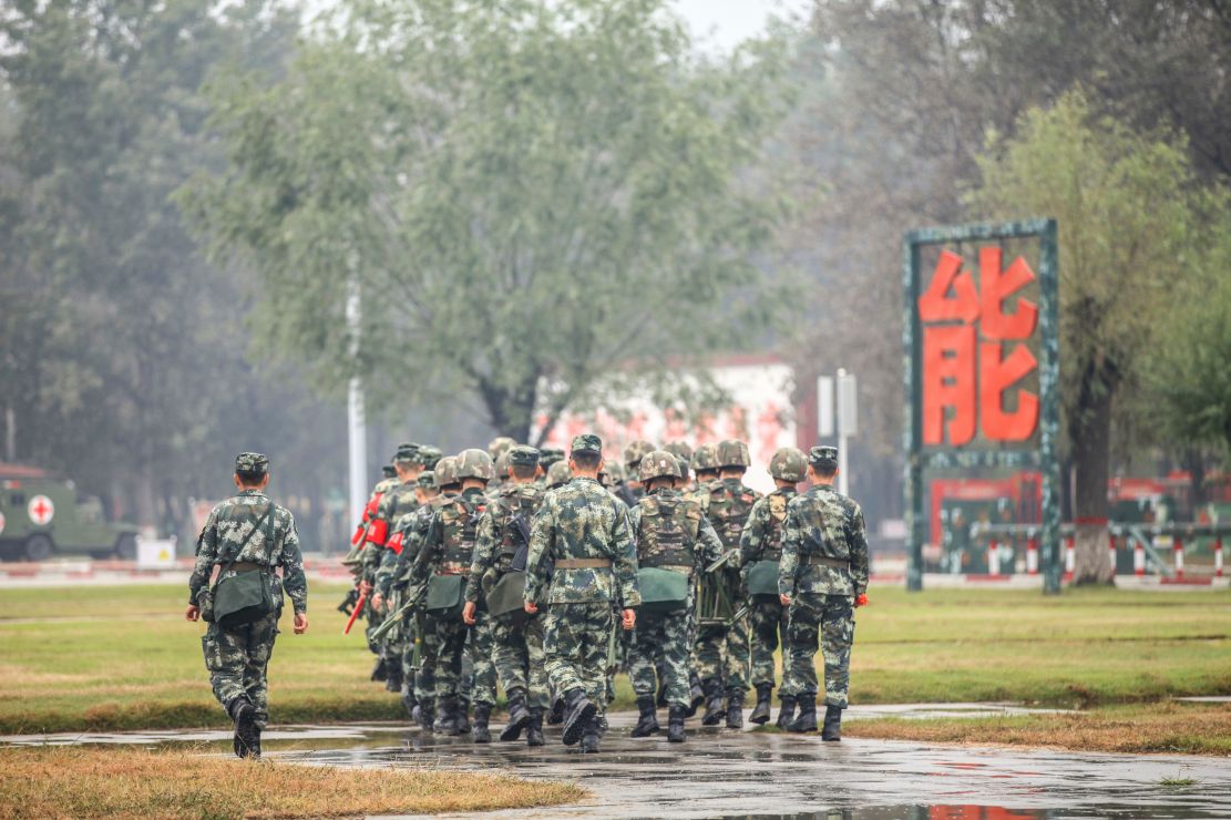 武警第一机动总队定州图片