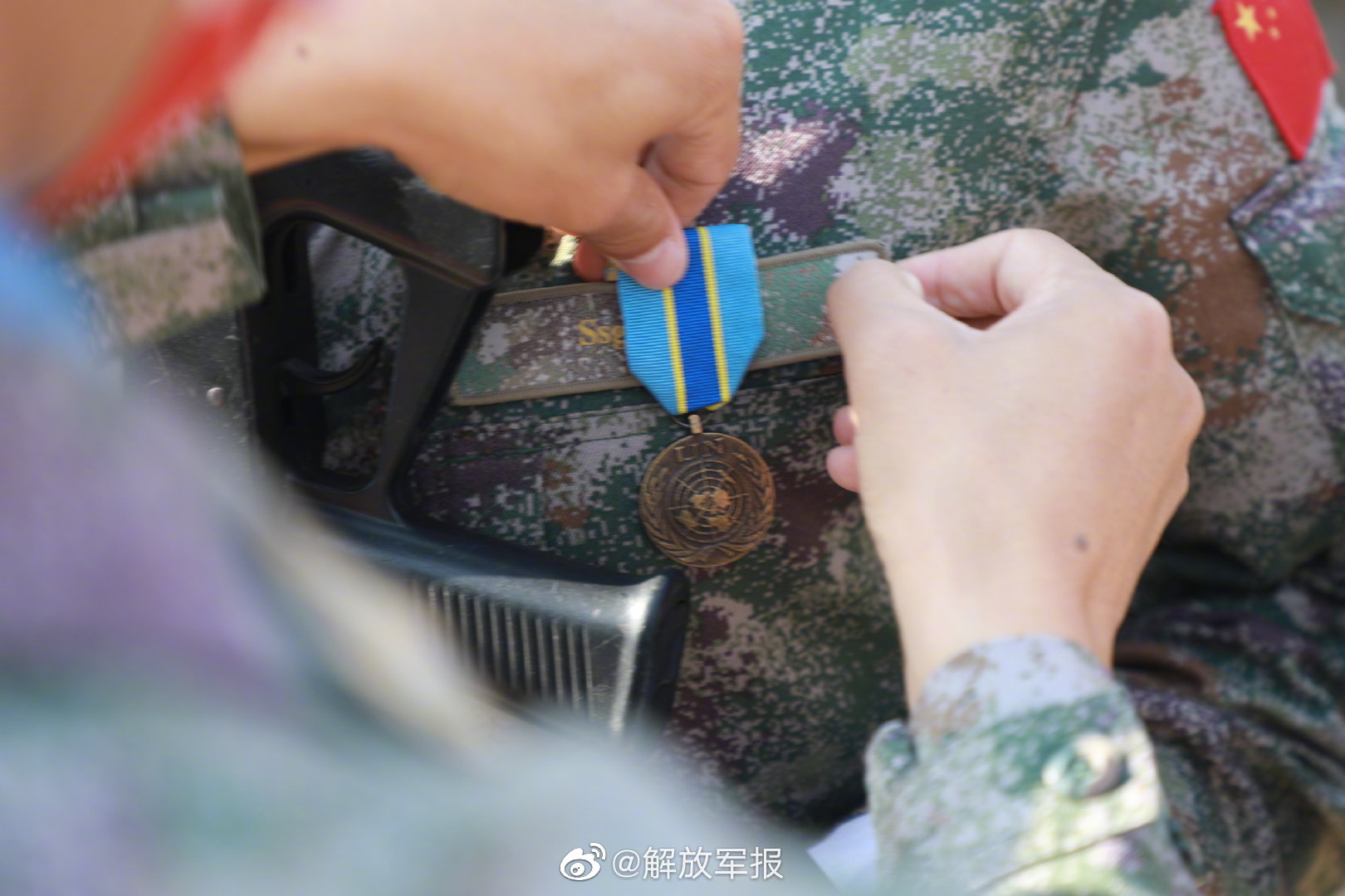 中国维和部队勋章图片