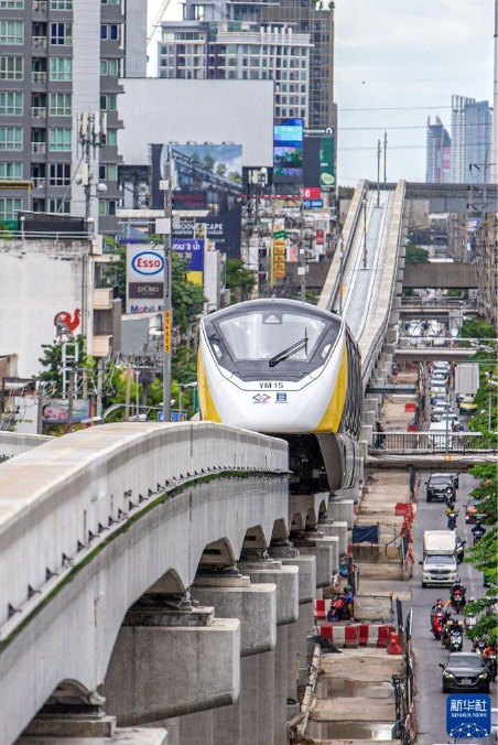 鏡頭連中外丨從蕪湖到曼谷中國智造單軌列車駛向海外