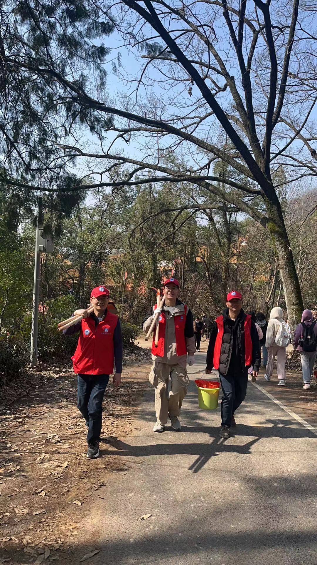 亲子植树活动为荆楚大地添绿