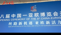 丝路新机遇 亚欧新活力｜第八届中国—亚欧博览会开幕