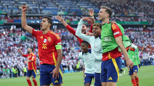 欧锦赛：西班牙加时“绝杀”德国晋级四强