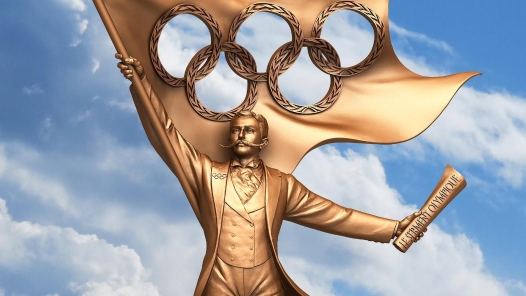 黄剑奥运雕塑添彩巴黎奥运火炬传递